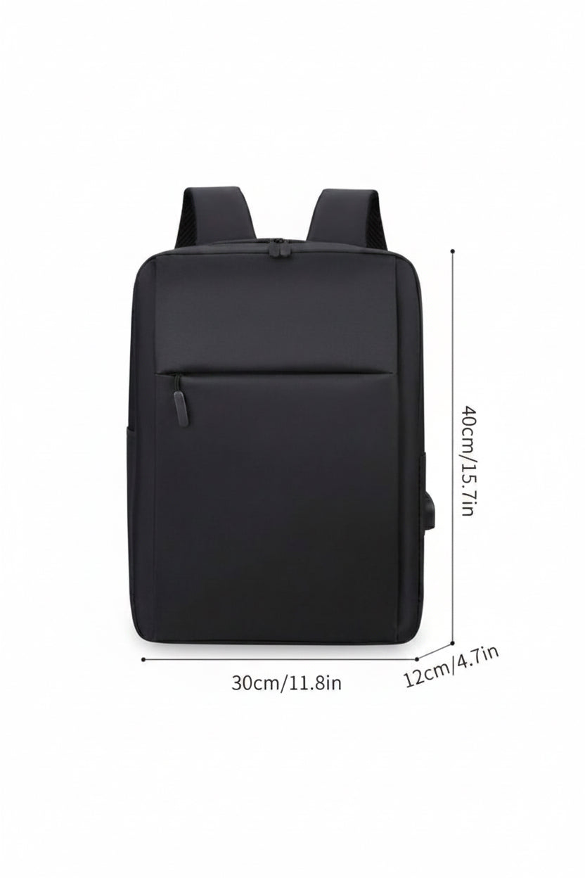 Sleek Black Backpack